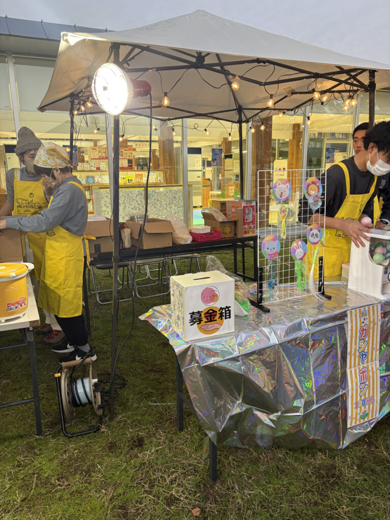 秋の夜長の居場所（ひみつきち）〜あそびあむ✕こども食堂〜　開始前　あいこのいえ開店前